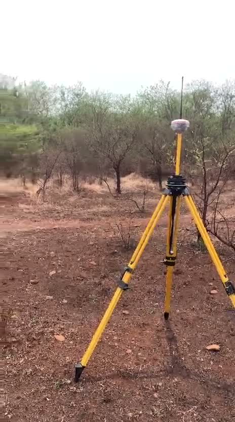 GNSS Receiver Set Up on Open Land