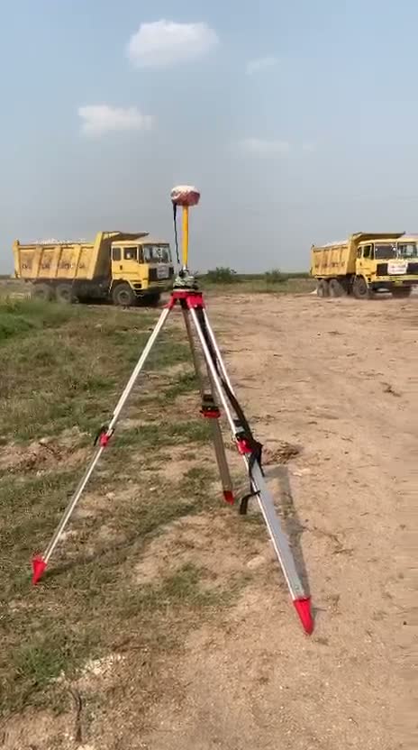 Levelling Survey Beside Earthworks